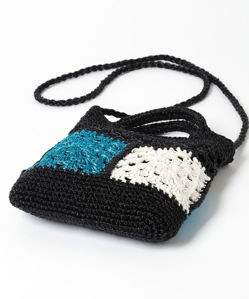 niko and...（ニコアンド）の「オリジナル2WAYメタリックショルダーバッグ（ショルダーバッグ・レディース・グリーン/ホワイト/シルバー/マルチ・0）」の14枚目の写真