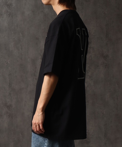 HUF（ハフ）の「【HUF/ハフ】H S/S TEE/HロゴプリントハーフスリーブTシャツ（Tシャツ/カットソー・メンズ・ホワイト/ブラック/ダークブルー/ホワイト系1・S/M/L/XL/XXL）」の18枚目の写真