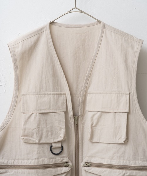 【セール】【UNISEX】フィッシングベスト（ベスト）｜WHIMSIC（ウィムジック）