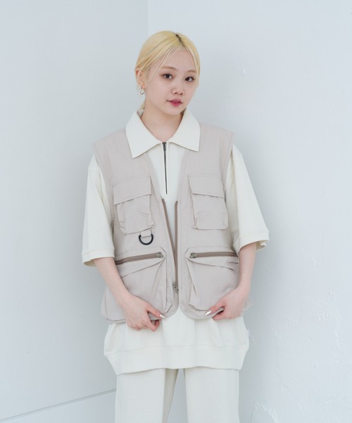 【セール】【UNISEX】フィッシングベスト（ベスト）｜WHIMSIC（ウィムジック）