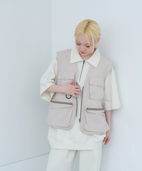 【セール】【UNISEX】フィッシングベスト（ベスト）｜WHIMSIC（ウィムジック）