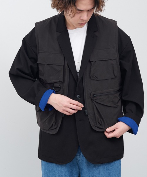 【セール】【UNISEX】フィッシングベスト（ベスト）｜WHIMSIC（ウィムジック）