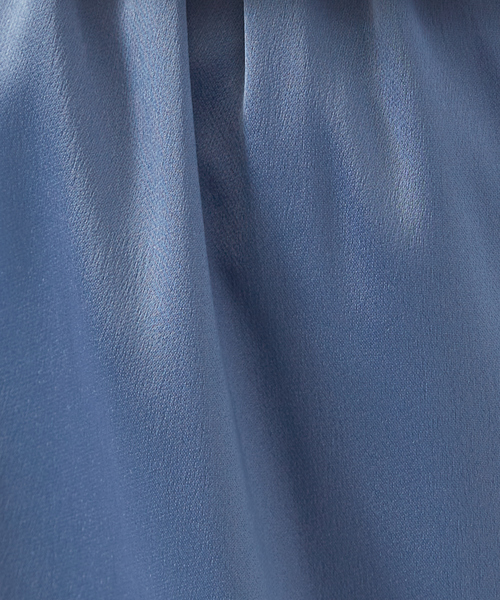 abahouse mavie（アバハウスマヴィ）の「サテンナロースカート（スカート・レディース・イエロー/ブラック/グレイッシュブルー・フリー）」の12枚目の写真