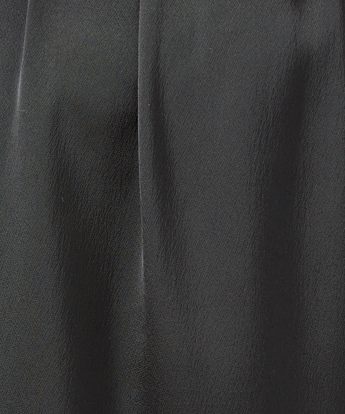 abahouse mavie（アバハウスマヴィ）の「サテンナロースカート（スカート・レディース・イエロー/ブラック/グレイッシュブルー・フリー）」の4枚目の写真