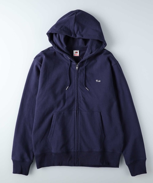 FRUIT OF THE LOOM(フルーツオブザルーム)の「【FRUIT OF THE LOOM】ワンポイントスウェット(パーカー・メンズ・グリーン/ベージュ/ネイビー・M/L/XL)」の10枚目の写真