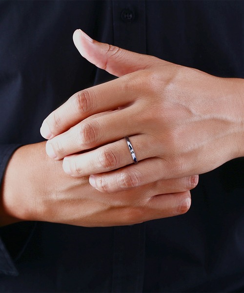 FREE STYLE フリースタイル カッティング タングステンリング ナチュラルカラー（リング）｜FREE STYLE（フリースタイル） 8,800円