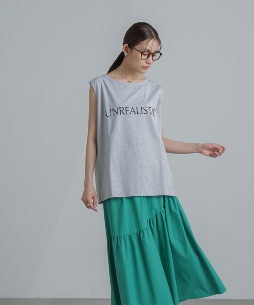 NANO universe（ナノユニバース）の「MINOTECH(R) アシメティアードギャザースカート（スカート・レディース・ライトベージュ/グリーン/チャコール・S/M）」の18枚目の写真