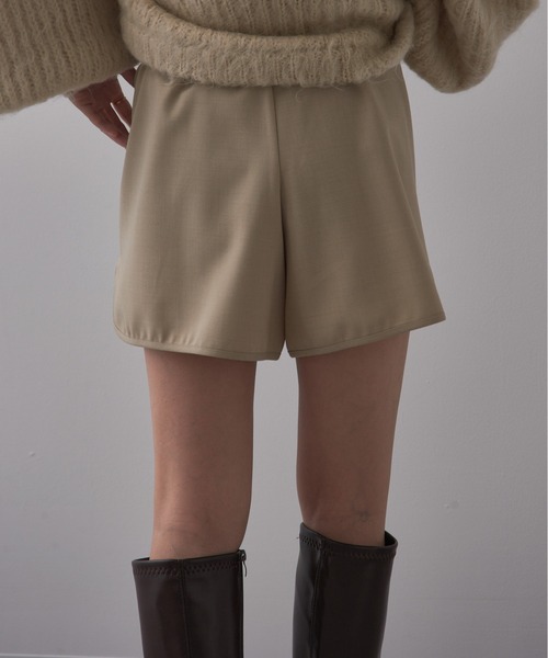 SETUP7（セットアップセブン）の「【SETUP7】Easy Short Pants　/　イージーショーツ　ショートパンツ（その他パンツ・レディース・ブラウン/ブラック/ライトベージュ・M/S）」の17枚目の写真
