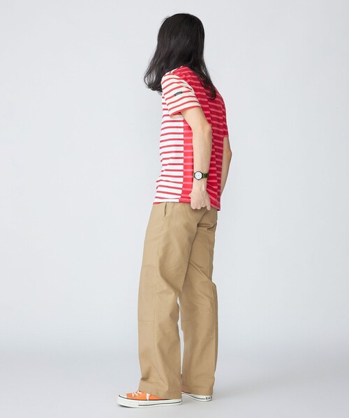 Le Minor（ルミノア）の「【BATEAUX DE SHIPS別注】Le Minor: ボーダー クルーネック Tシャツ（Tシャツ/カットソー・メンズ・ブラック/ネイビー/レッド・02/03）」の14枚目の写真