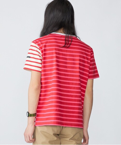Le Minor（ルミノア）の「【BATEAUX DE SHIPS別注】Le Minor: ボーダー クルーネック Tシャツ（Tシャツ/カットソー・メンズ・ブラック/ネイビー/レッド・02/03）」の19枚目の写真