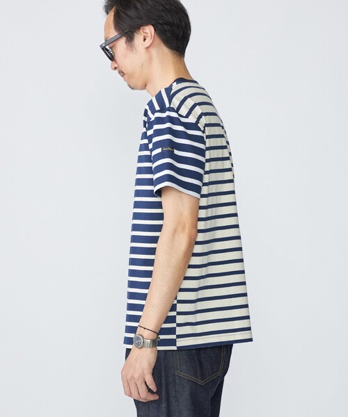 【美品】SHIPS × BLUE BLUE ボーダー Tシャツ セール】【BATEAUX DE SHIPS別注】Le Minor: ボーダー クルー