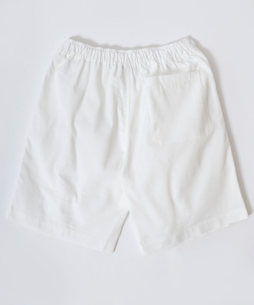 U.S. POLO ASSN.(ユーエスポロアッスン)の「U.S. POLO ASSN./ユーエスポロアッスン オーバーサイズ TCツイル ロゴ ワンポイント刺繍 無地 ショートパンツ/ハーフパンツ/ショーツ/カラーパンツ/レディース メンズ(チノパンツ・メンズ・ブラック/チャコール/ベージュ/ホワイト/ネイビー・M/L/LL)」の7枚目の写真