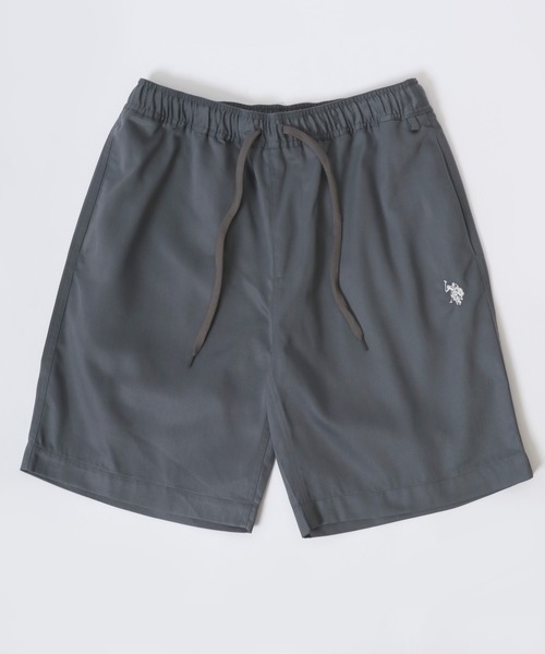 U.S. POLO ASSN.(ユーエスポロアッスン)の「U.S. POLO ASSN./ユーエスポロアッスン オーバーサイズ TCツイル ロゴ ワンポイント刺繍 無地 ショートパンツ/ハーフパンツ/ショーツ/カラーパンツ/レディース メンズ(チノパンツ・メンズ・ブラック/チャコール/ベージュ/ホワイト/ネイビー・M/L/LL)」の10枚目の写真