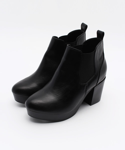 Heather(ヘザー)の「ヒールサイドゴアブーツ 567833(ブーツ・レディース・ブラウン/アイボリー/ブラック/ブラウン系その他・LARGE/MEDIUM/SMALL)」の2枚目の写真