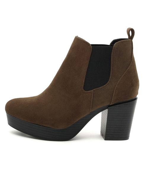 Heather(ヘザー)の「ヒールサイドゴアブーツ 567833(ブーツ・レディース・ブラウン/アイボリー/ブラック/ブラウン系その他・LARGE/MEDIUM/SMALL)」の12枚目の写真