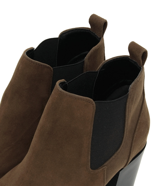 Heather(ヘザー)の「ヒールサイドゴアブーツ 567833(ブーツ・レディース・ブラウン/アイボリー/ブラック/ブラウン系その他・LARGE/MEDIUM/SMALL)」の7枚目の写真