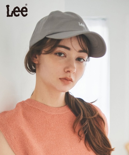 31 Sons de mode（トランテアン　ソン　ドゥ　モード）の「【Ｌｅｅコラボ】ロゴＣＡＰ（キャップ・レディース・ラベンダー/ネイビー/ベージュ・フリー）」の3枚目の写真