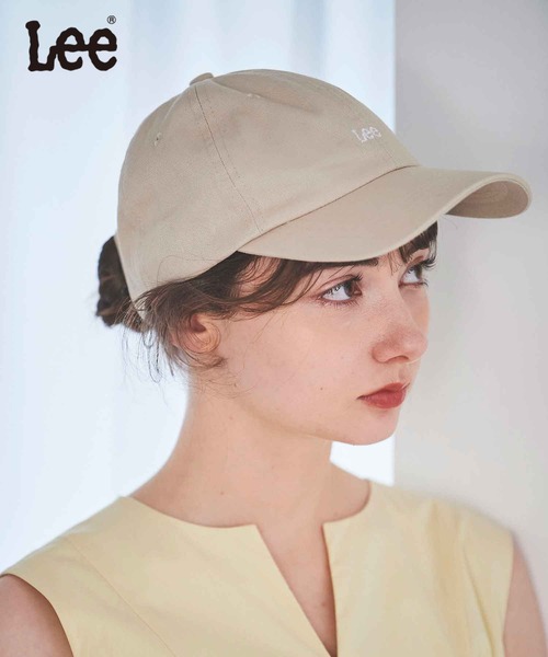 31 Sons de mode（トランテアン　ソン　ドゥ　モード）の「【Ｌｅｅコラボ】ロゴＣＡＰ（キャップ・レディース・ラベンダー/ネイビー/ベージュ・フリー）」の2枚目の写真