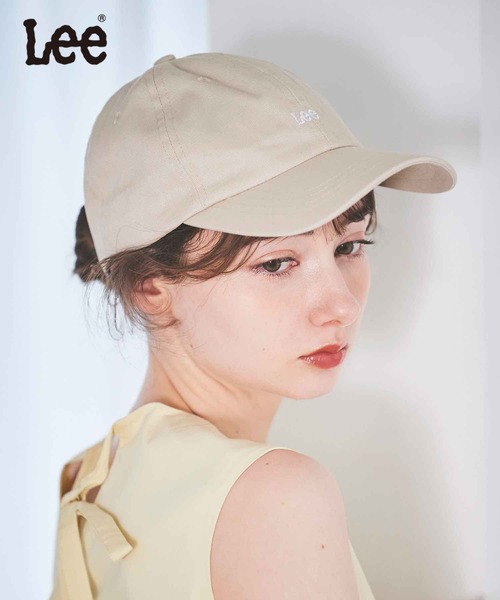 31 Sons de mode（トランテアン　ソン　ドゥ　モード）の「【Ｌｅｅコラボ】ロゴＣＡＰ（キャップ・レディース・ラベンダー/ネイビー/ベージュ・フリー）」の15枚目の写真