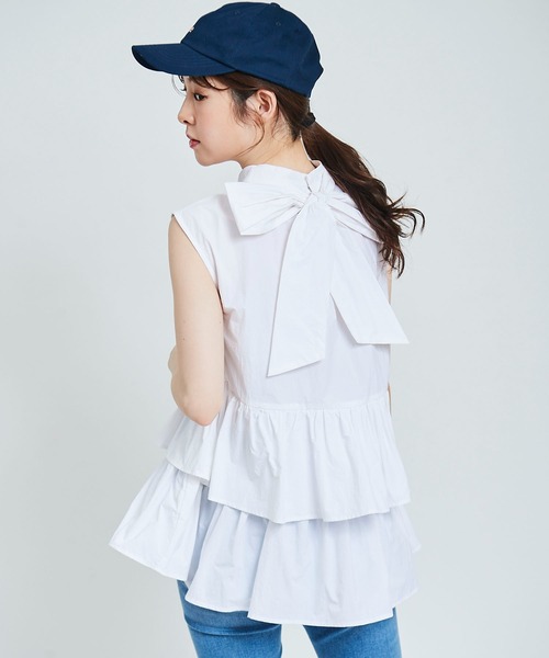 31 Sons de mode（トランテアン　ソン　ドゥ　モード）の「【Ｌｅｅコラボ】ロゴＣＡＰ（キャップ・レディース・ラベンダー/ネイビー/ベージュ・フリー）」の7枚目の写真