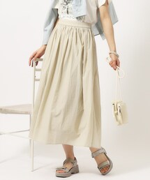 SHOO・LA・RUE | ナイロンギャザースカート(スカート)