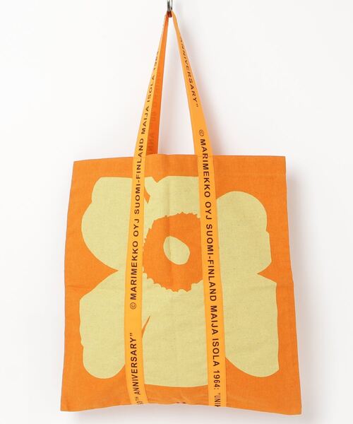 marimekko(マリメッコ)の「【60Th Anniversary】【kioski】Unikko / Carrier Midi(トートバッグ・レディース・ブラック/グリーン/オレンジ・FREE)」の9枚目の写真