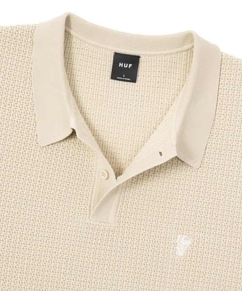 HUF  1984 KNIT POLO 新品未使用 HUF 1984 KNIT POLO - HUF Worldwide JP