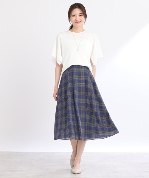 セール】【SALE／洗える】ハンカチーフスリーブプルオーバー