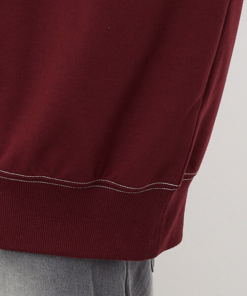 A KIND OF GUISE ハーフジップハイネックカットソー　イエロー PING tシャツ 「PING APPAREL」サライテック二重織半袖ハーフ