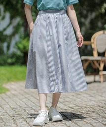 BELLUNA PLUS（ベルーナ）の「ふんわり切替フレアースカート（スカート）」