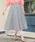 BELLUNA PLUS�i�x���[�i�j�́u�ӂ���ؑփt���A�[�X�J�[�g�i�X�J�[�g�j�v�b�`�F�b�N