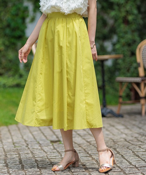 セール】ふんわり切替フレアースカート（スカート）｜BELLUNA PLUS