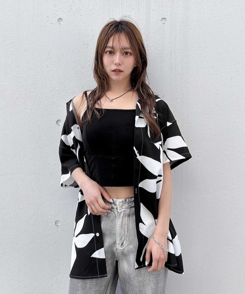 ENVYM（アンビー）の「カップインキャミソール（キャミソール・レディース・ブラック/カーキ/ホワイト・FREE）」の4枚目の写真