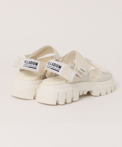 PALLADIUM(パラディウム)の「【PALLADIUM】REVOLT SANDAL/レボルト サンダル 厚底(サンダル・レディース・ブラック/ホワイト・LARGE/MEDIUM/SMALL)」の4枚目の写真