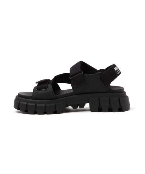 PALLADIUM(パラディウム)の「【PALLADIUM】REVOLT SANDAL/レボルト サンダル 厚底(サンダル・レディース・ブラック/ホワイト・LARGE/MEDIUM/SMALL)」の7枚目の写真