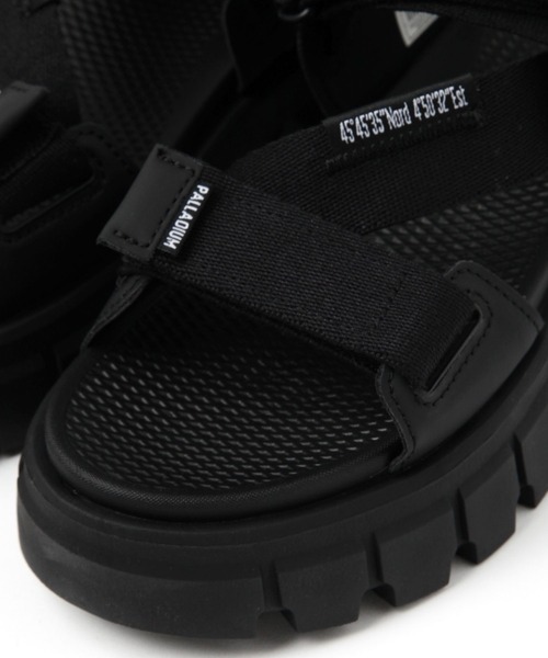 PALLADIUM(パラディウム)の「【PALLADIUM】REVOLT SANDAL/レボルト サンダル 厚底(サンダル・レディース・ブラック/ホワイト・LARGE/MEDIUM/SMALL)」の11枚目の写真