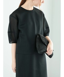 Te chichi | シアーダンボールボリューム袖プルオーバー（セットアップ可）(シャツ/ブラウス)