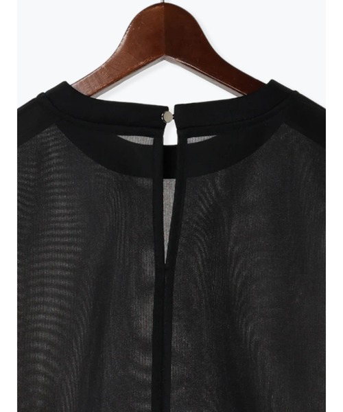 Te chichi(テチチ)の「シアーダンボールボリューム袖プルオーバー(セットアップ可)(シャツ/ブラウス・レディース・ブラウン/ブラック/オフホワイト・F)」の22枚目の写真