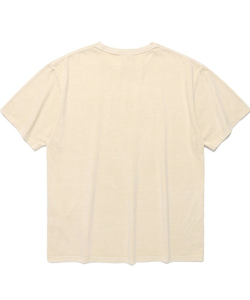 Cavish（カビシ）の「【UNISEX】CAVISH／ピグメントセンチュリーT（Tシャツ/カットソー・レディース・アイボリー/チャコール・SMALL/MEDIUM/LARGE）」の4枚目の写真