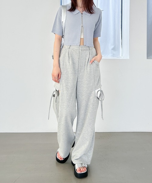 Heather(ヘザー)の「スリットデザインパンツ 135746(その他パンツ・レディース・グレー/ブラック/ライトグレー/チャコールグレー・FREE)」の17枚目の写真