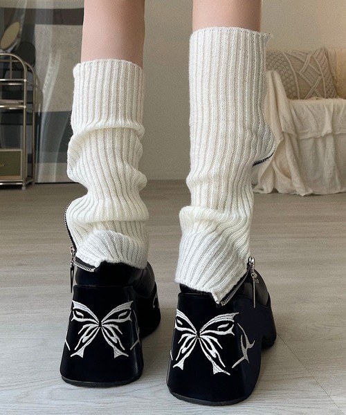 Chick（チック）の「【TAE×Chick】 厚底 メリージェーン（ドレスシューズ・レディース・ブラック・36/37/38/39）」の9枚目の写真