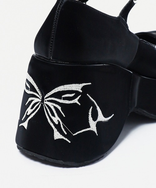 Chick（チック）の「【TAE×Chick】 厚底 メリージェーン（ドレスシューズ・レディース・ブラック・36/37/38/39）」の19枚目の写真