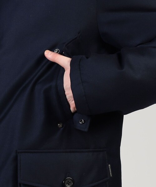 WOOLRICH(ウールリッチ)の「WOOLRICH NEW ARCTIC PARKA ウール ダウンジャケット LORO PIANA STORM STYTEM(ダウンジャケット/コート・メンズ・ネイビー・L/M)」の6枚目の写真