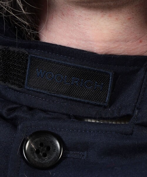 WOOLRICH(ウールリッチ)の「WOOLRICH NEW ARCTIC PARKA ウール ダウンジャケット LORO PIANA STORM STYTEM(ダウンジャケット/コート・メンズ・ネイビー・L/M)」の5枚目の写真
