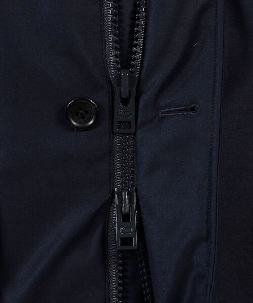 WOOLRICH(ウールリッチ)の「WOOLRICH NEW ARCTIC PARKA ウール ダウンジャケット LORO PIANA STORM STYTEM(ダウンジャケット/コート・メンズ・ネイビー・L/M)」の2枚目の写真