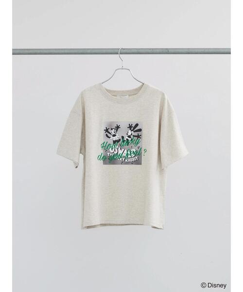 セール】オズワルド/グラフィック刺繍半袖TEEⅡ（Tシャツ/カットソー