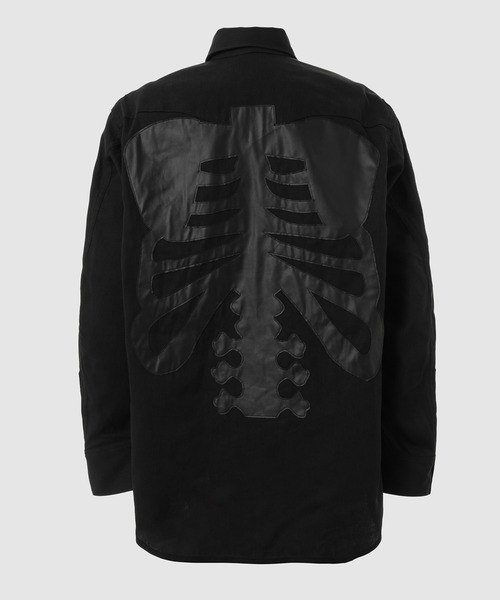TAKAHIROMIYASHITATheSoloIst.(タカヒロミヤシタザソロイスト)の「westren shirt.(シャツ/ブラウス・メンズ・ブルー系その他/ブラック×ブラック・44)」の11枚目の写真
