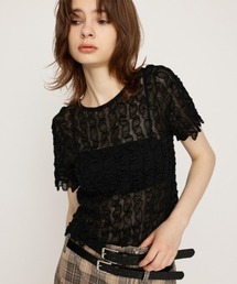 SHEER 2WAY TOPS シアー 2ウェイ トップス / セットアップ可