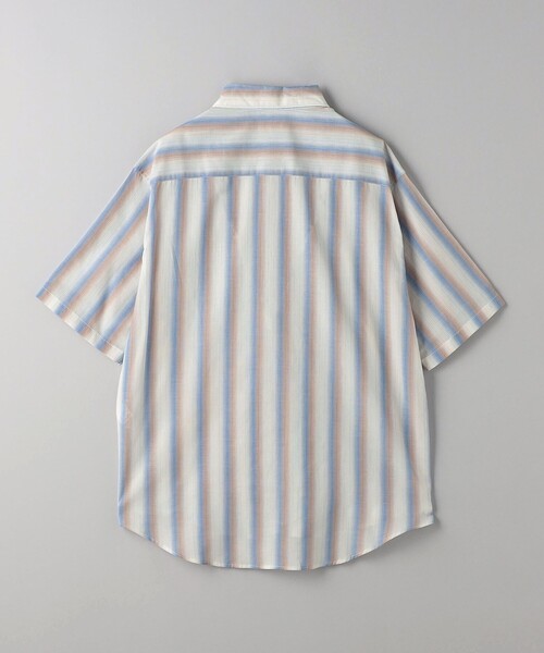 BEAUTY&YOUTH UNITED ARROWS(ビューティーアンドユースユナイテッドアローズ)の「シアー オンブレ ストライプ レギュラー フォルム シャツ(シャツ/ブラウス・メンズ・オフホワイト/ライトグレー・S/M/L/XL)」の8枚目の写真