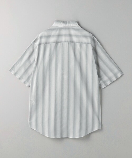 BEAUTY&YOUTH UNITED ARROWS(ビューティーアンドユースユナイテッドアローズ)の「シアー オンブレ ストライプ レギュラー フォルム シャツ(シャツ/ブラウス・メンズ・オフホワイト/ライトグレー・S/M/L/XL)」の13枚目の写真